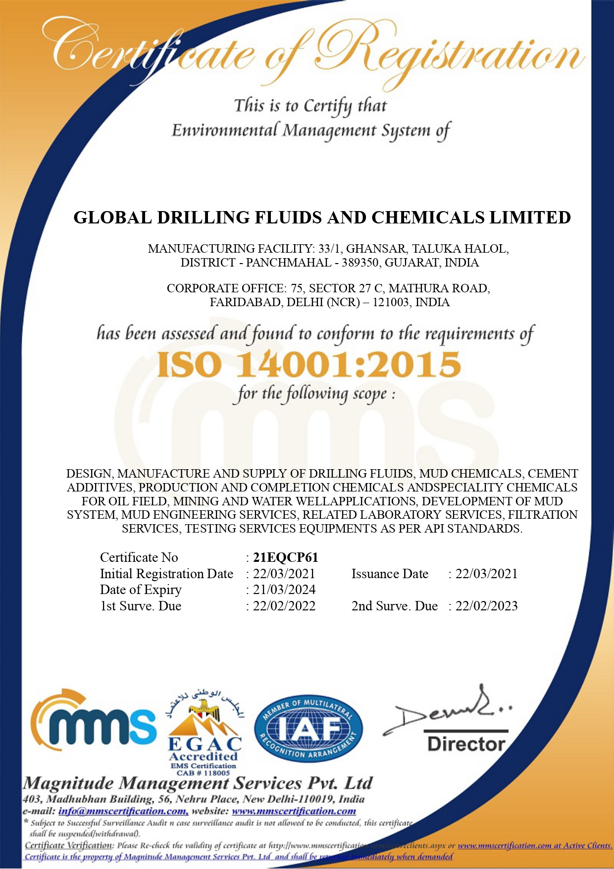 Drilling-Certificate-ISO-14001